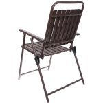 Стул складной «Дачная симфония» DS-B12, 60*54*91 см, коричневый