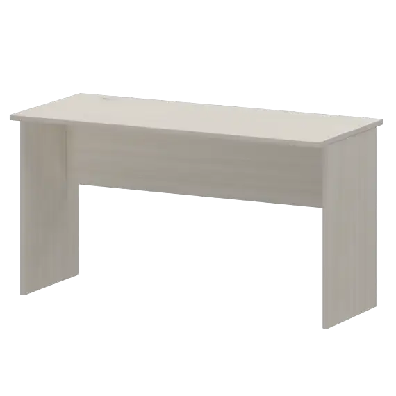 Стол с кабель каналом слева А-003.60.К.ЛВ Ясень шимо 1400x600x760 Арго