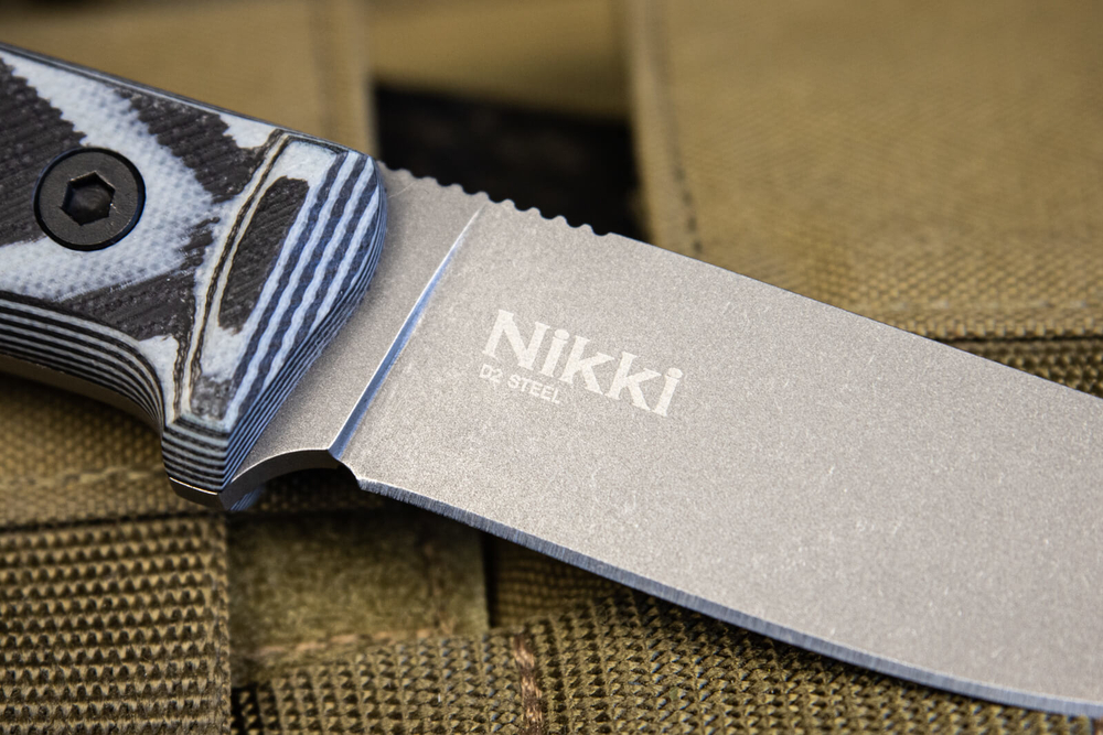 Туристический нож Nikki D2 TacWash G10