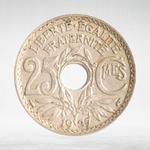 France, 25 Centimes 1937 - Edmond-Émile Lindauer, VF