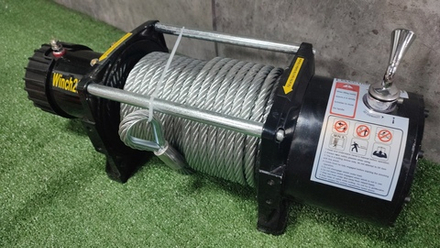 Лебeдка 20000 LBS метaлл 24 вoльта