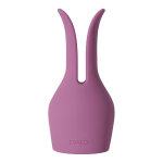 Сиреневый интерактивный вибратор-wand 29см с функцией нагрева Svakom Emma Neo 2 Powerful & Interactive Wand Vibrator SA299A