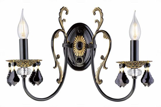 B1730/2W BK+GD (1/10) Бра Veneto Luce