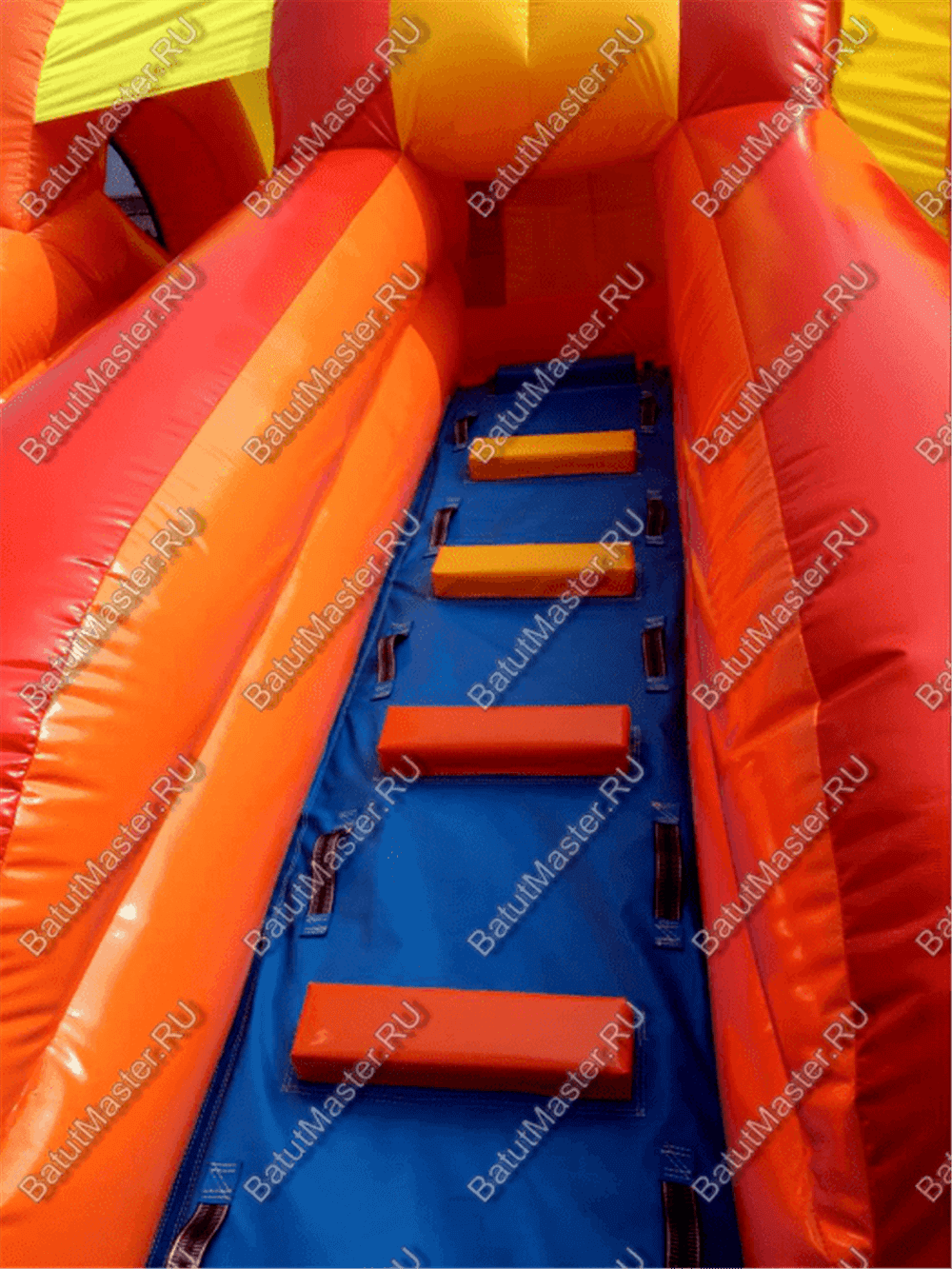 Коммерческий надувной батут "Покоряем космос" 10*6*4 м