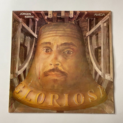 Винтажная виниловая пластинка LP Jurgen Kerth Gloriosa (ГДР 1982)