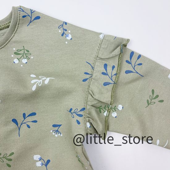 Свитшот "Волшебные веточки" из футера