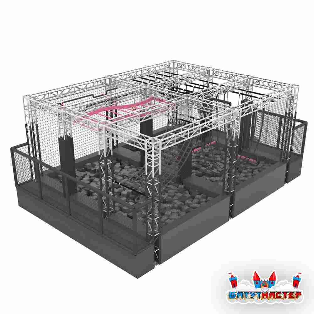 Веревочный парк ниндзя «Высота духа», 10,5×7×4 м