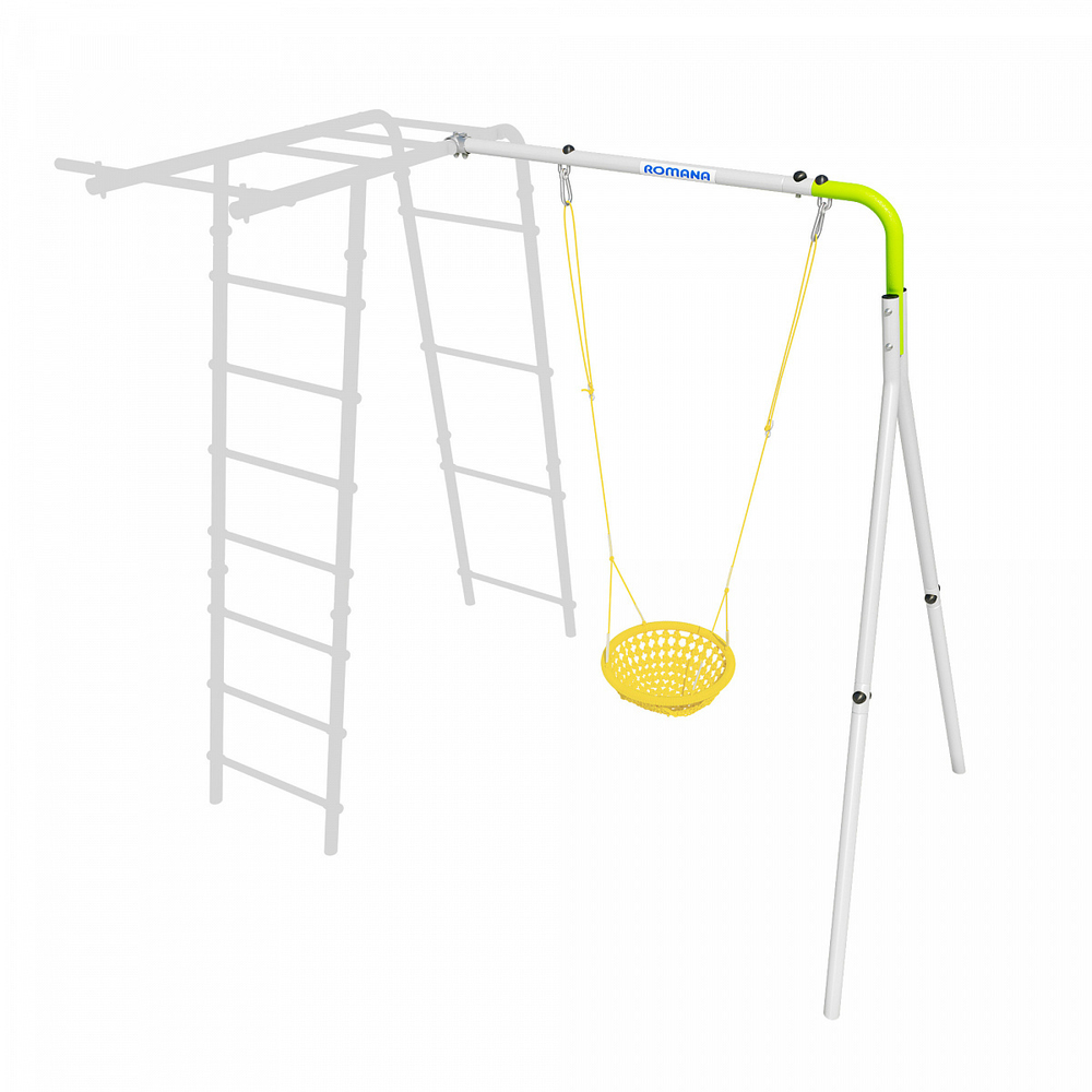 Дополнительный комплект к дачному комплексу ROMANA *только для высоты балки качелей 2050 мм. (бело-салатовый)