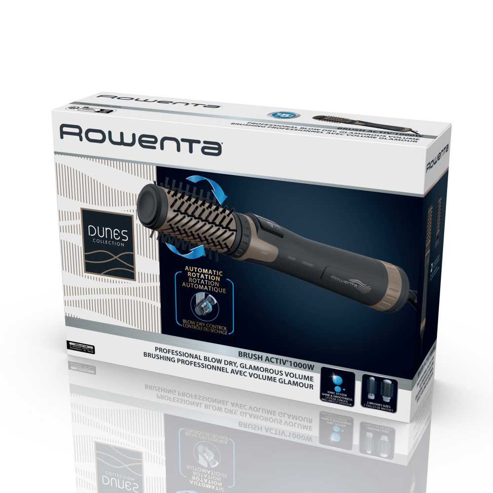 Фен-щетка Rowenta Brush Activ Compact CF9528F0