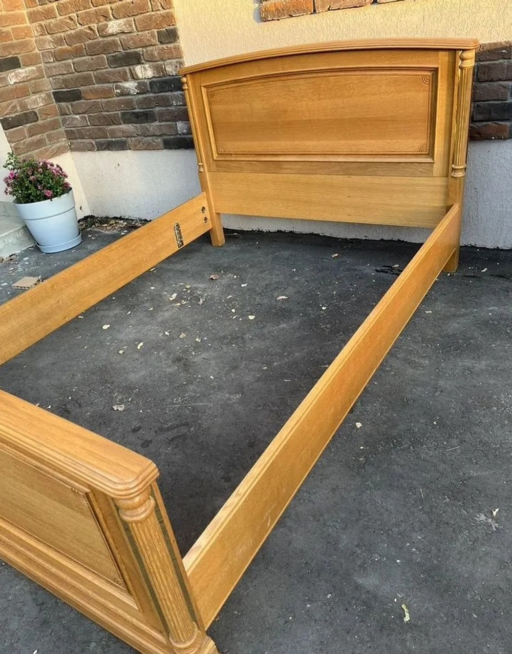 Каркас кровати 140*200 деревянный