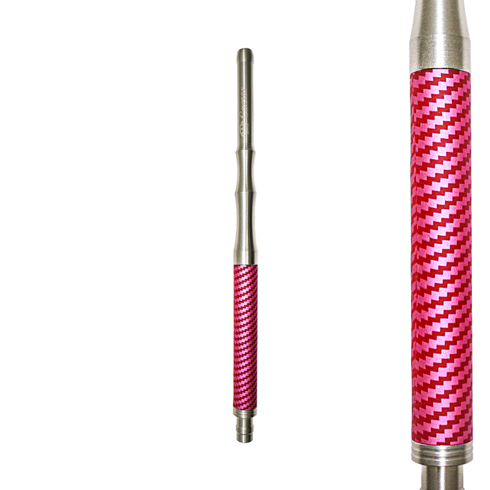 Caesar aluminium carbon мундштук - 29 cm - Red