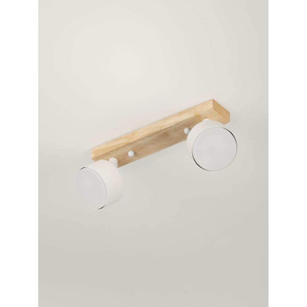 Светильник настенно-потолочный спот Rivoli   7078-702 2хGX53 15 Вт поворотный