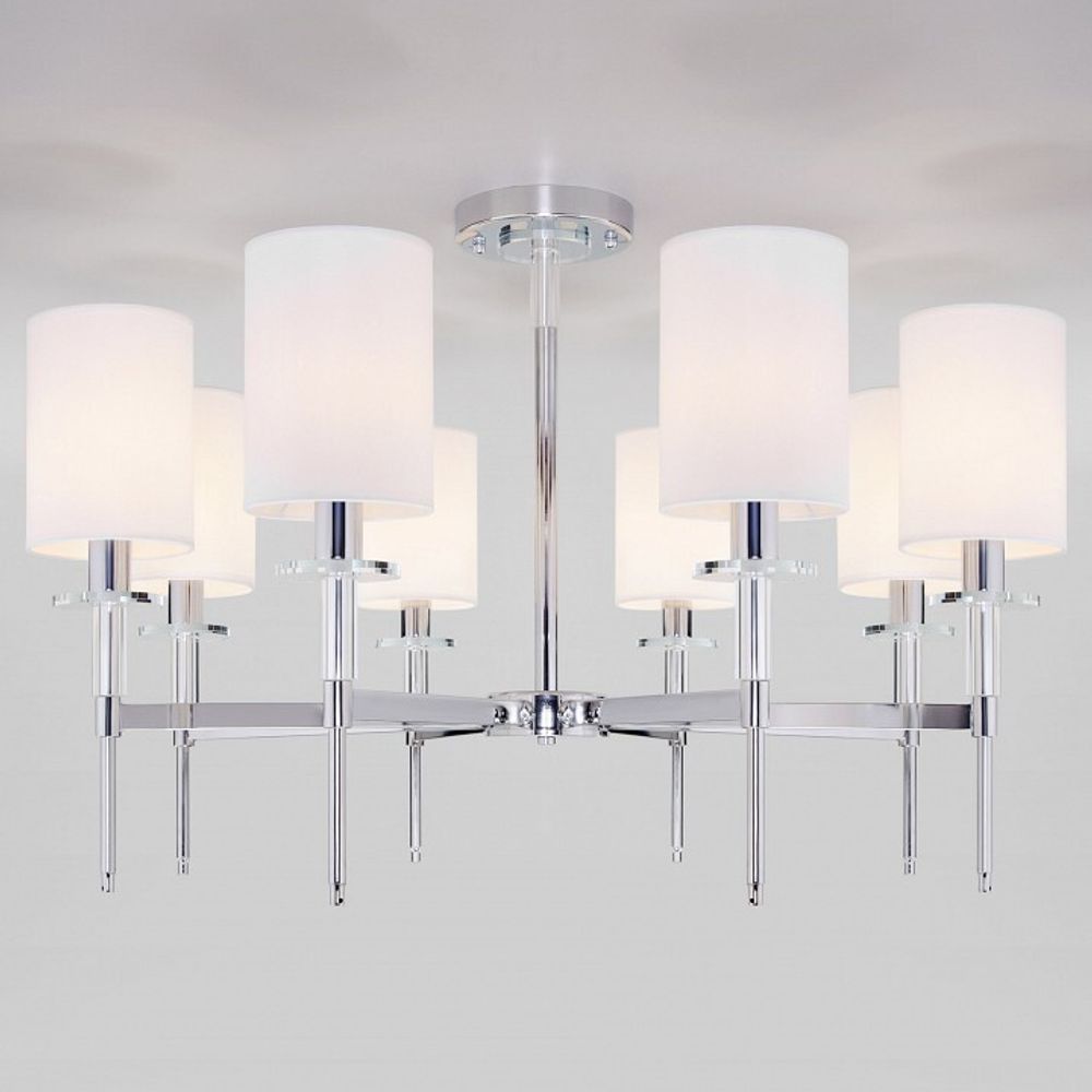 Люстра на штанге Eurosvet Brielle 60132/8 хром