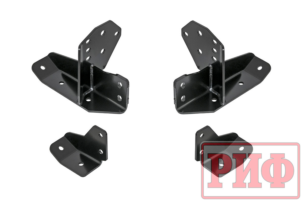 Бампер силовой передний Toyota Land Cruiser Prado 150 2017+ c защитой радиатора РИФ