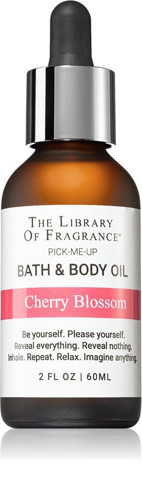 The Library of Fragrance масло для тела для ванны Cherry Blossom