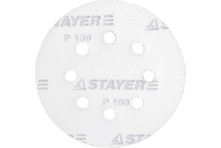 Круг шлифовальный (125 мм; Р100; 5 шт.) STAYER 35452-125-100