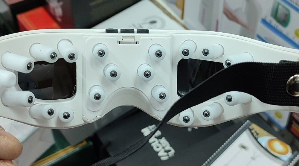 Массажер для глаз  Eye Massager, Расслабления глазных мышц, Снимает усталость, Акупунктурный массаж, Улучшение кровообращения