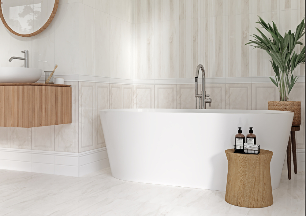 Ceramic white plinth 02 200х250 (1-й сорт)
