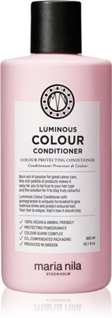 Maria Nila Luminous Colour Conditioner - осветляющий и тонирующий кондиционер для окрашенных волос /  bez siarczanów 300  ml  / GTIN 7391681036215