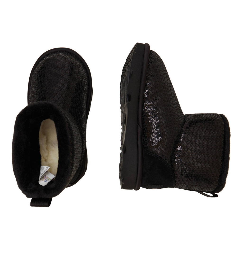 Кожаные угги t classic mini mirror ball UGG - черный(1143708T)