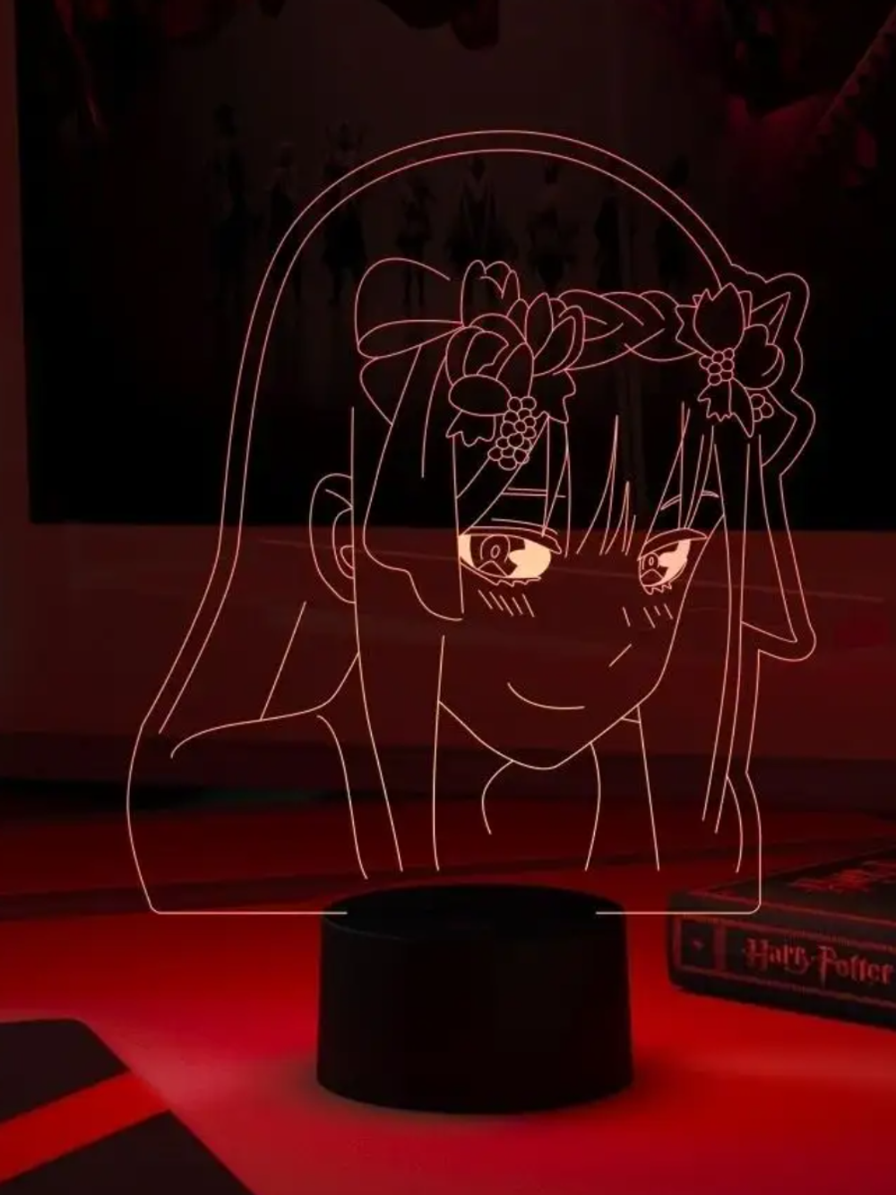 Ночник "Zero two с венком"