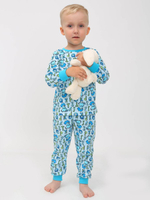 Пижама "Заря-22" р. 104, Голубой (Ивашка)
