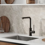 Смеситель для кухни 35к IDDIS RULBLL0i05 "Rule" высокий пов. излив, п/гайку ЧЕРНЫЙ матовый