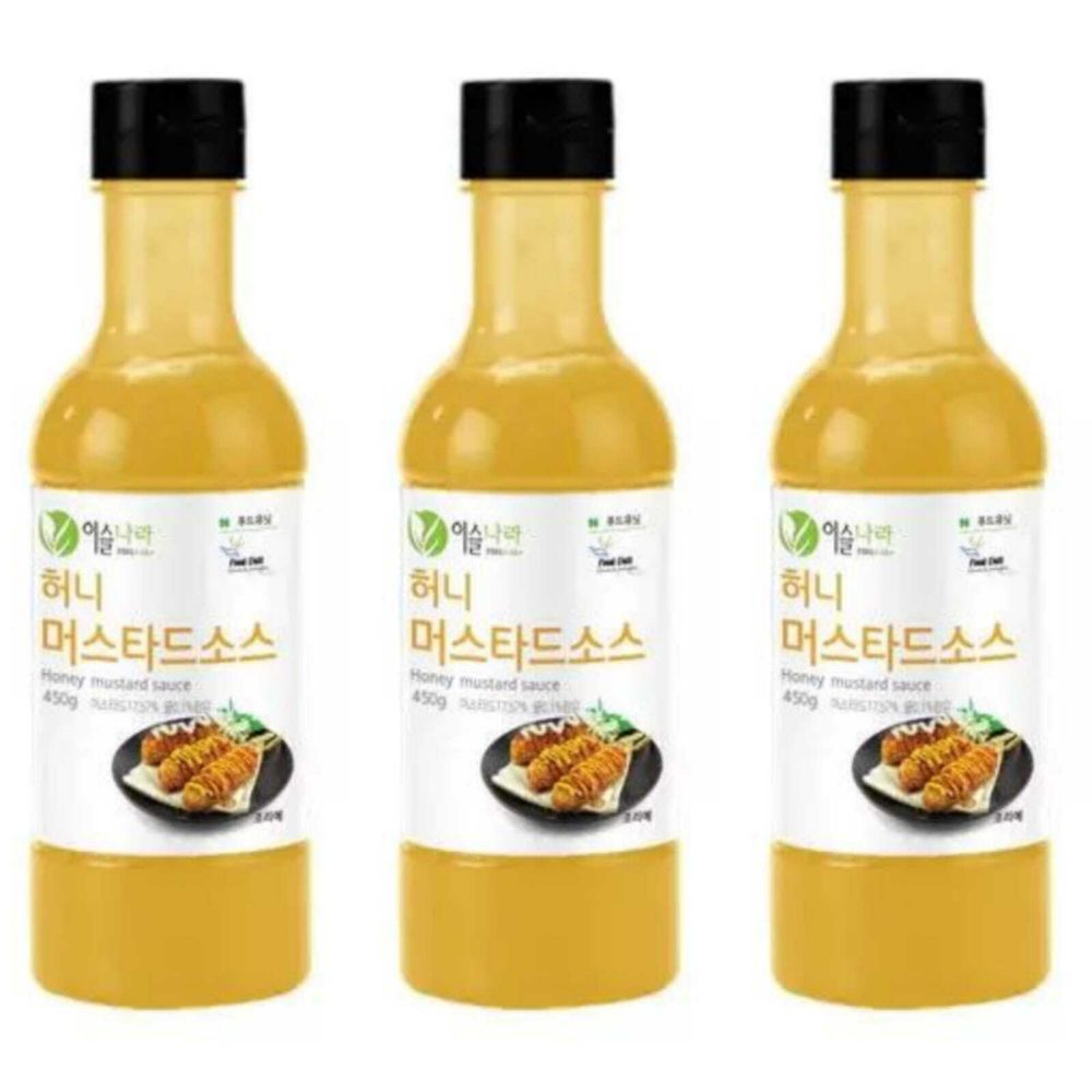 Соус медово-горчичный Eselnara Honey Mustard 450 г 3 шт