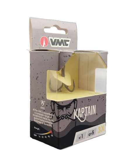 Крючок тройной VMC 7557 CT (тефлон) №01 (5шт)