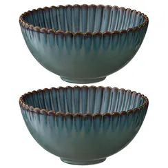 Набор из 2 салатников темно-серого цвета Kitchen Spirit 750мл