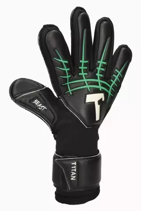 Вратарские перчатки T1TAN Fluo Beast 3.0 Junior - черный