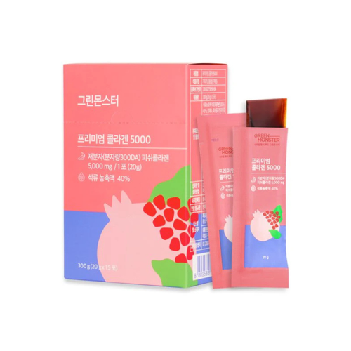 GREEN MONSTER Low-Molecular Premium Collagen 5000mg - 15шт