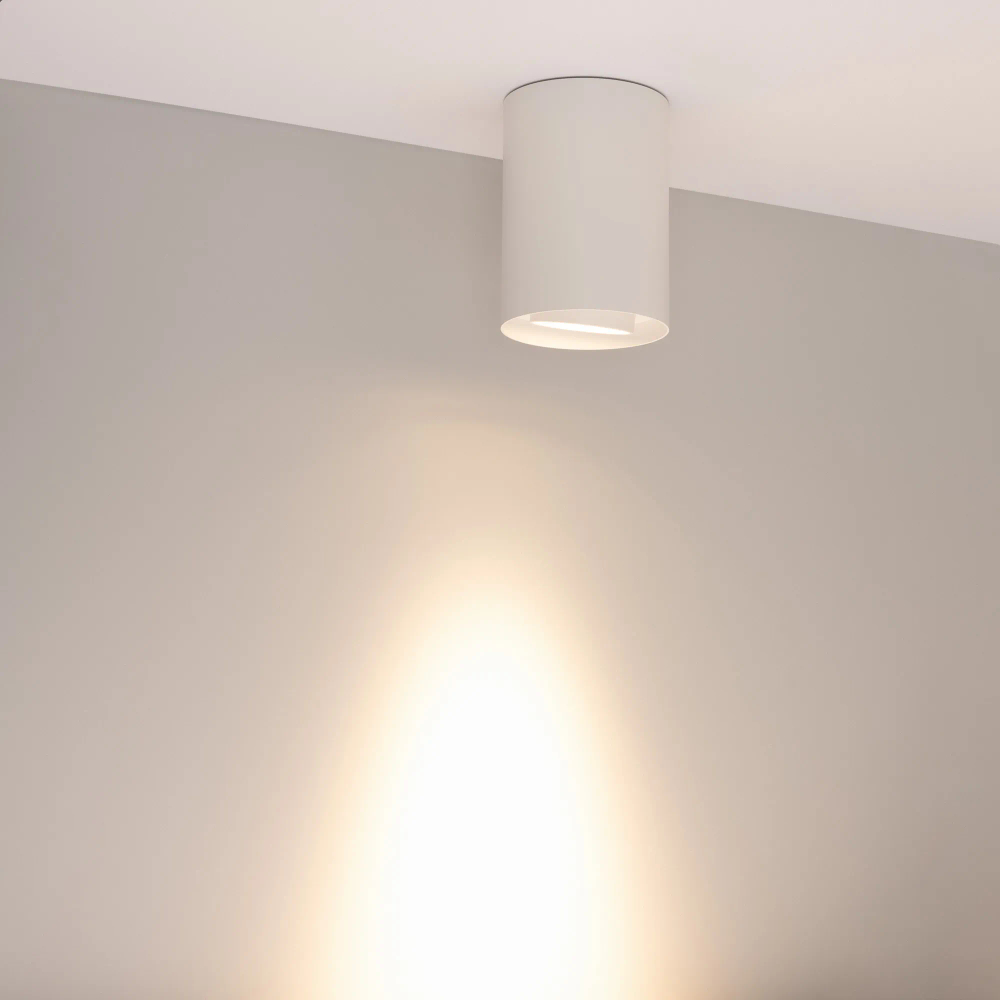 Светильник SP-FOCUS-R86-10W Warm3000 (WH, 24 deg, 230V) (Arlight, IP54 Металл, 5 лет) 054837