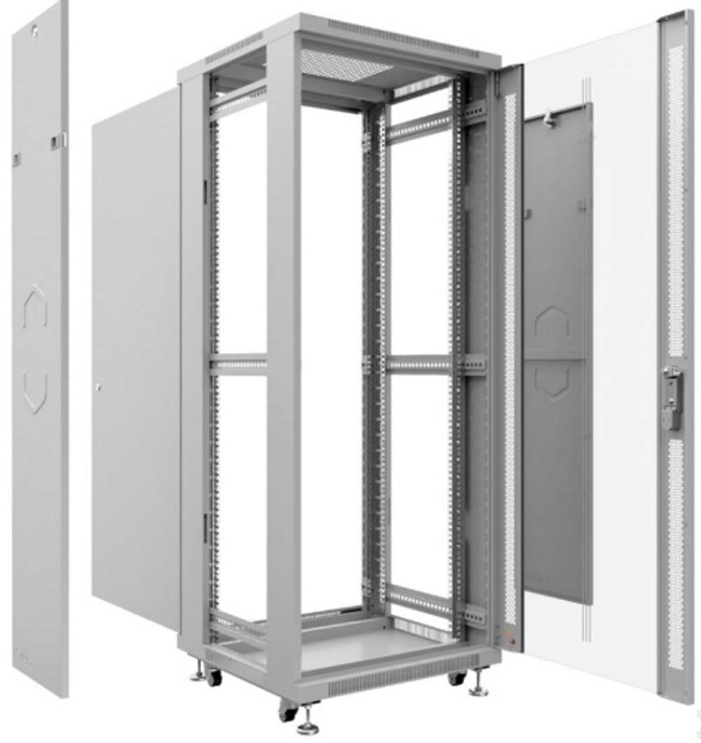 Шкаф напольный 19", 47U Cabeus SH-05C-47U60/60