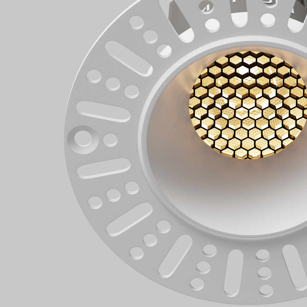 Встраиваемый светодиодный светильник Maytoni Dip DL124-10W-2.7K-TRS-W