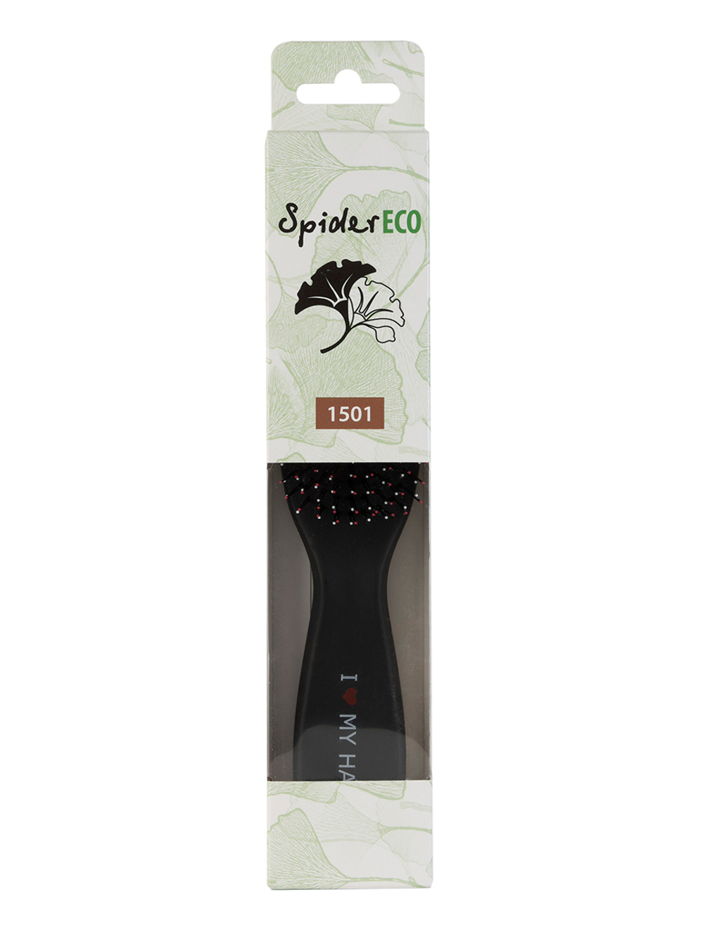 Щетка ILMH "Spider Soft" 1501 черная матовая M