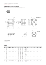 Цилиндры пневматические компактные серия 31K Камоцци Пневматика