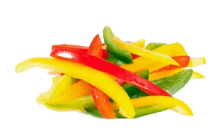 Перец замороженный полосками