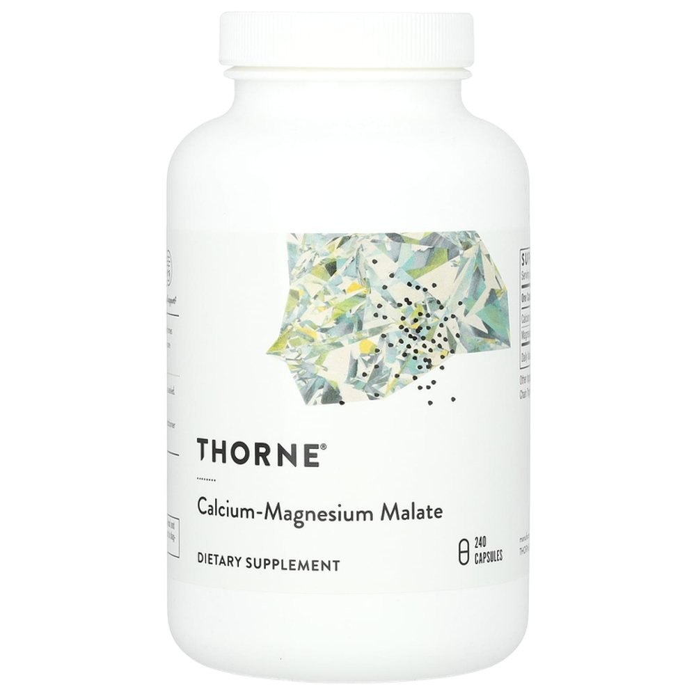 THORNE Calcium - Magnesium Malate 240 caps , Кальций - Магний Малат