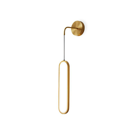 Wall design lamp    (Gold)Orosei