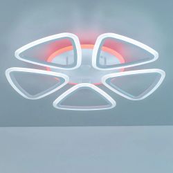 Citilux Мальта Смарт CL234A250E RGB Умная люстра Белая