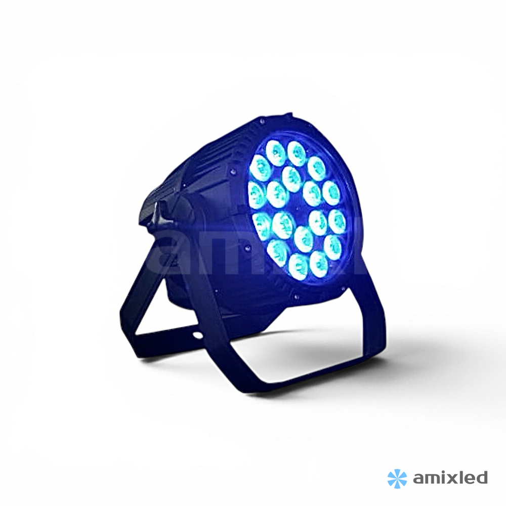 Световой прибор Amixled LED PAR 18x15 RGBWAUV IP65