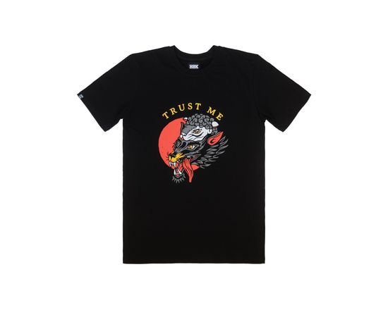 Футболка HOOK Волк чёрный