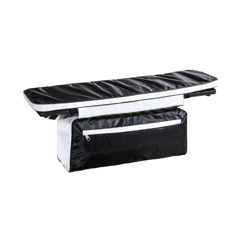 Комплект мягких накладок на сиденье с сумкой 86*20 см графит Oxford 600 RipStop