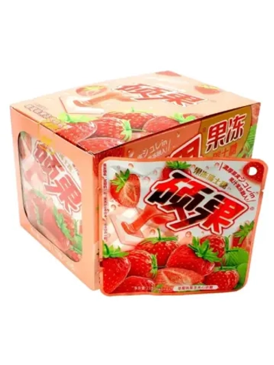 Конфеты с мармеладной начинкой Клубника 460 г