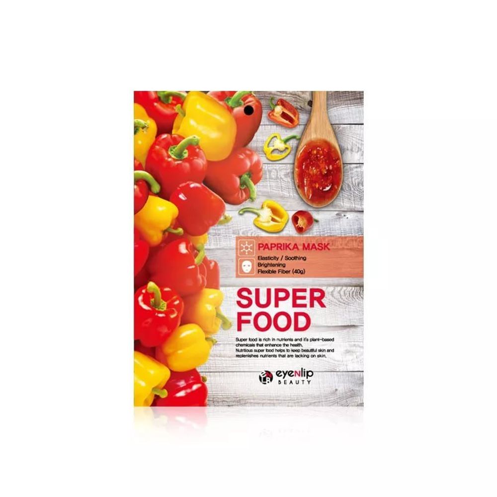 Тканевая маска с паприкой EYENLIP Super Food Paprika Mask