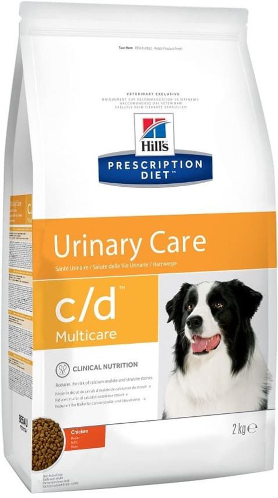 Hill's PD c/d Multicare Urinary Care 2кг диет.корм д/собак при МКБ