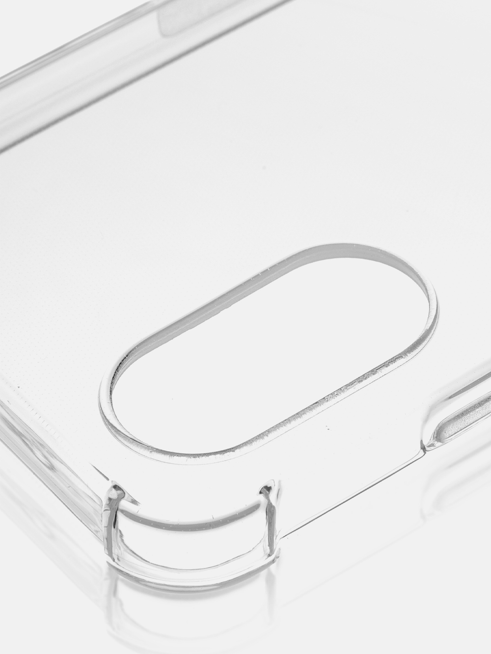 Чехол ROSCO для OPPO A17k (арт. OPPO-A17K-HARD-TPU-TRANSPARENT)