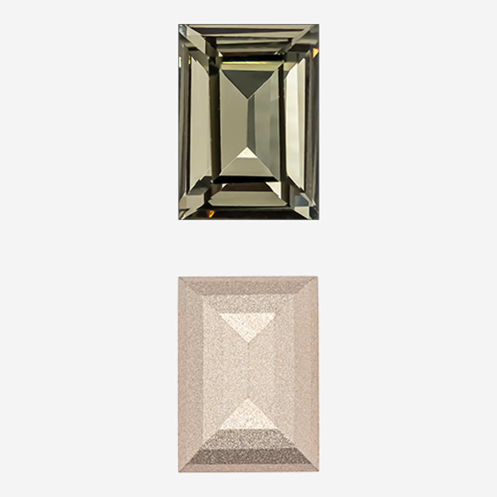 кп14-b Кристалл прямоугольник 14*10мм, black diamond