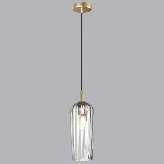 6551/1B SUSPENTIONI LN23 305 матовое золото Подвес E14 1*40W 220V ELLIE